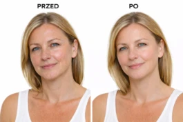 oczyszczanie wodorowe przed i po 